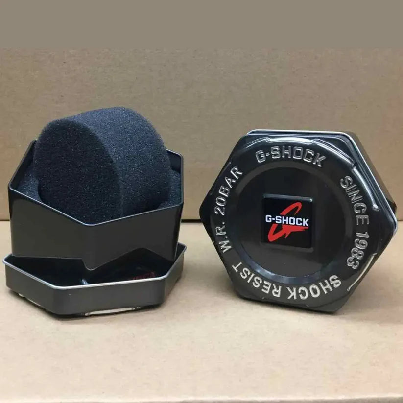 Casio G-Shock GM-2100-1ADR Metal Silver & Black 7AA Premium Watch for Unisex