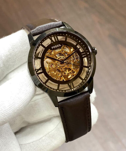 Fossil Automatic Chronograph Dark Brown