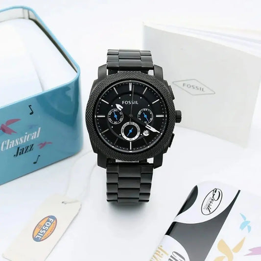 Fossil Full Black 7AAA Premium Watch for Men