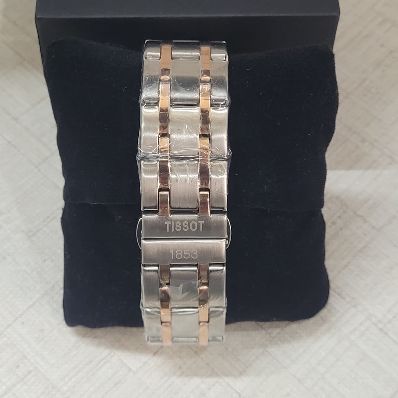 Tissot Couturier 1853 White Dial Chronograph Watch for Men – Two-Tone Stainless Steel