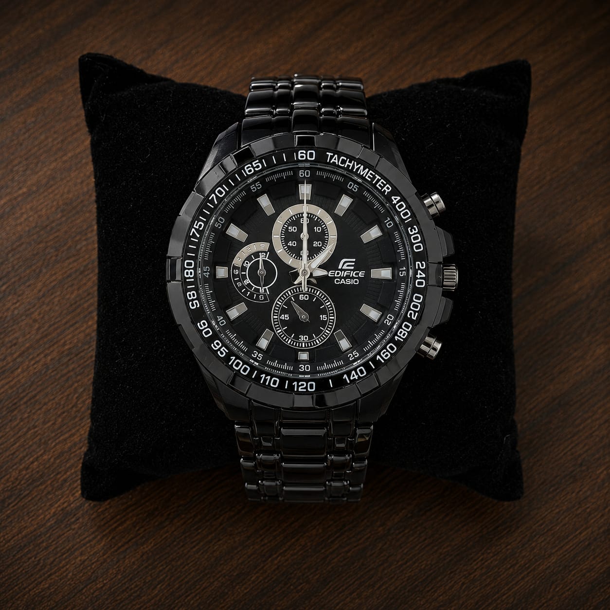 Casio Edifice EFR-539D Black Dial Chronograph Watch for Men