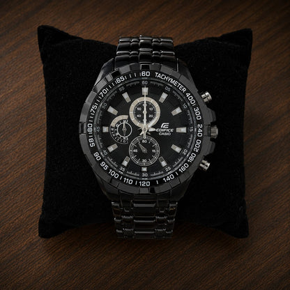 Casio Edifice EFR-539D Black Dial Chronograph Watch for Men