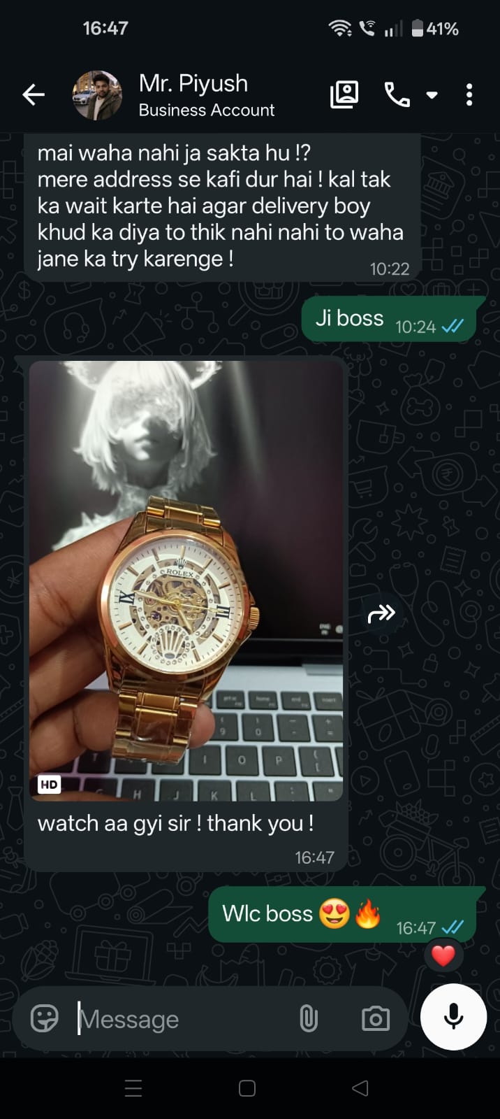 Customer review 5