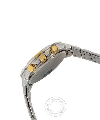 Casio Edifice EFR-539SG-7AVUDF Chronograph Watch for Men – White Dial Gold Metal Strap