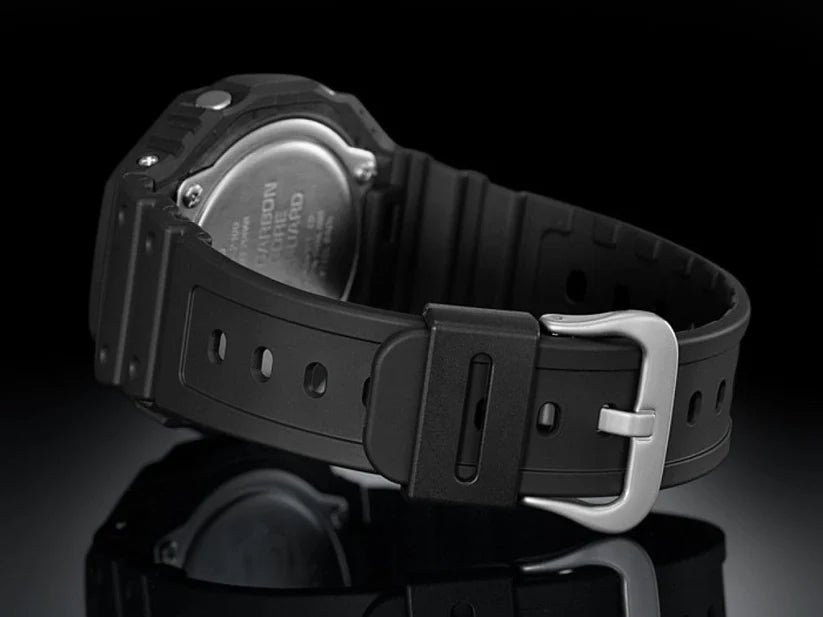 Casio G-Shock GA-2100 All Black 7AA Premium Watch for Unisex